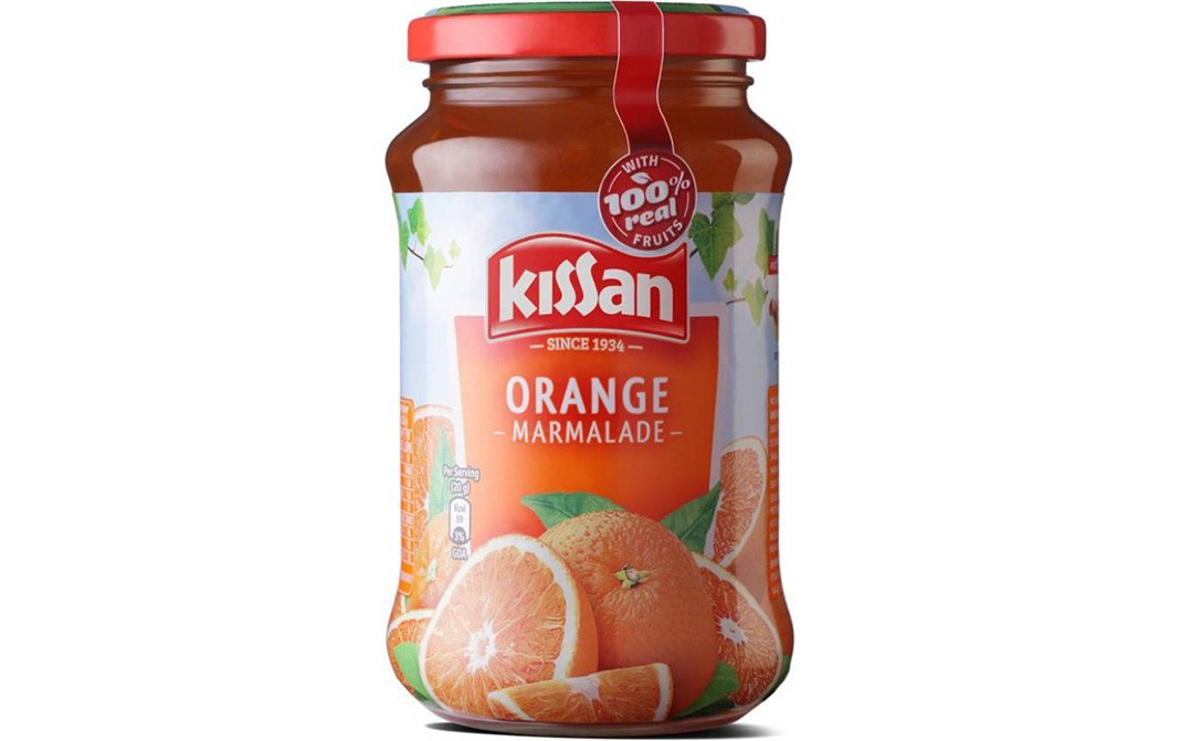 Kissan Orange Marmalade Jam    Glass Jar  500 grams